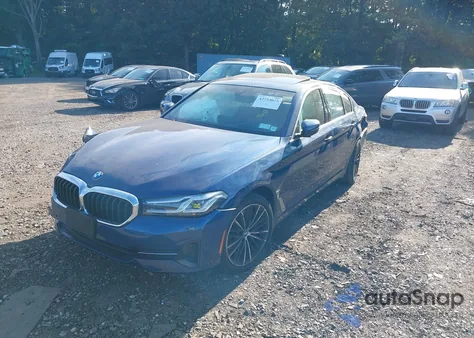 2022 BMW 540 I xDrive из США, поврежденный, VIN WBA73BJ01NWX54655